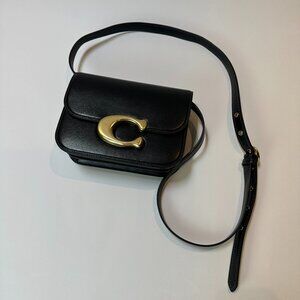 Coach Tabby Shoulder Bag 26 in Black Leather